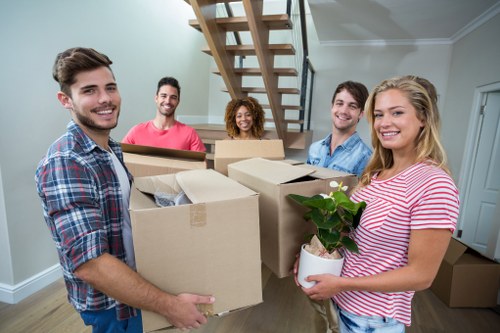 Flexible storage support for flats, houses, and offices in Harringay