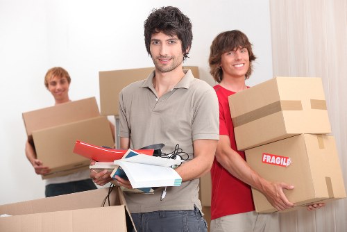 Careful furniture moving inside a Harringay property