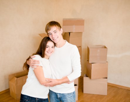 Removal van ready for a same day house move in Harringay