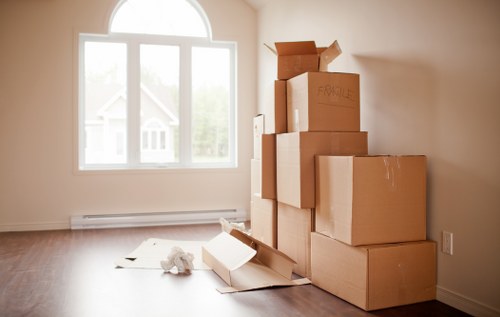 Team following updated health and safety standards during a moving job