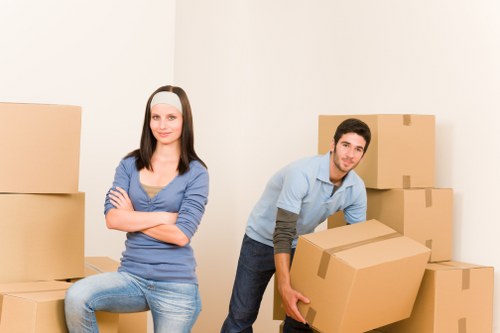 Protective wrapping and lifting equipment used for piano removals