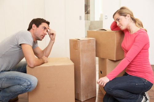 Careful packing and loading for a house move near Harringay Green Lanes