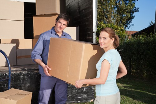 Local movers transporting household items near Harringay