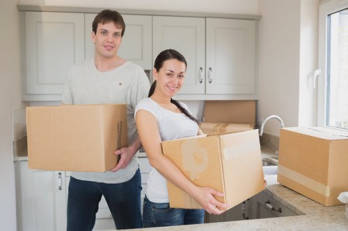 Moving day preparation for a student property in Harringay